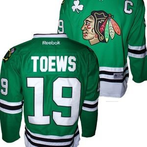 ☘️Jonathan Toews Special St. Patrick’s Day Jersey